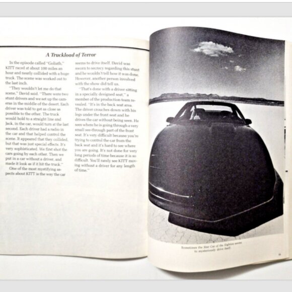 The Knight Rider Behind the Scenes w/KITT & David Hasselhoff by Chip Lovitt - Picture 2 of 5